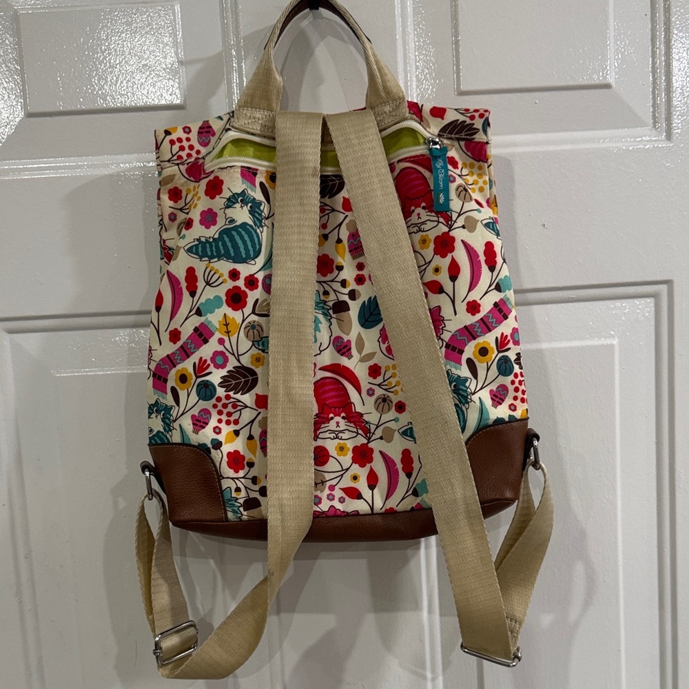 Lily Bloom Multicolor Floral Backpack - Picture 10 of 11